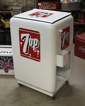 7-UP quikold junior cooler