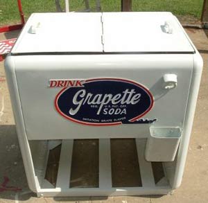 Grapette Quikold Standard Soda Cooler