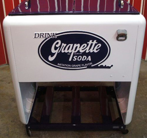Grapette Quikold Standard Soda Cooler