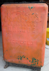 Antique Nesbitt's Cooler