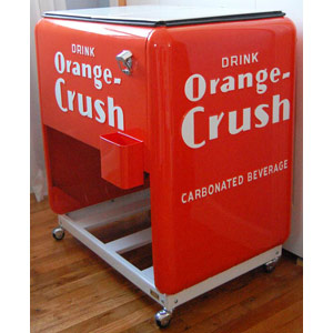 Orange Crush Quikold Standard Cooler