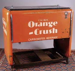 Orange Crush Quikold Master Soda Cooler