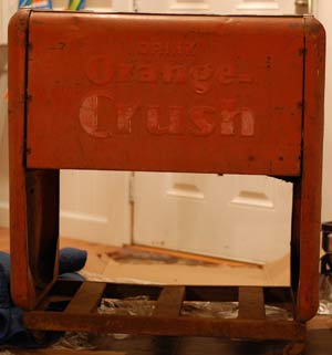Orange Crush Quikold Standard Soda Cooler