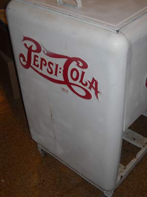 Pepsi-Cola  Antique Soda Cooler